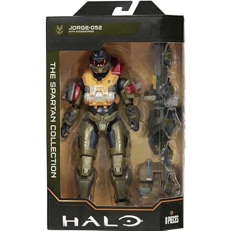HALO The Spartan Collection Series 5 Jorge-052 6.5" Action Figure Set
