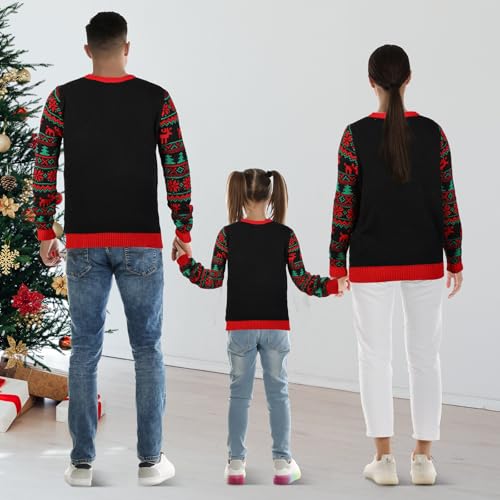 Cozypower Light-Up Christmas Tree Family Matching Sweater - Image 6