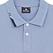 PS Paul Smith Men's Solid Short Sleeve Polo Shirt, Blue, Medium