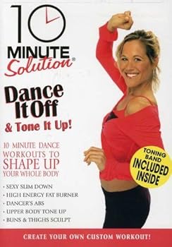 DVD 10 Minute Solution: Dance It Off & Tone It Up Book