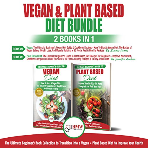 Vegan & Plant Based Diet 2 Books in 1 Bundle The