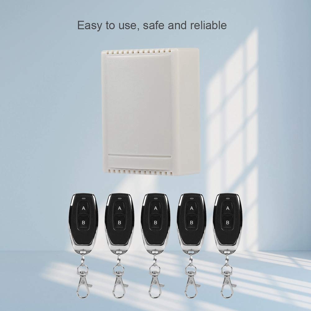 Interruttore Telecomando RF Wireless 2 Canali 220V Universale Con Relè, Per Luci E Domotica