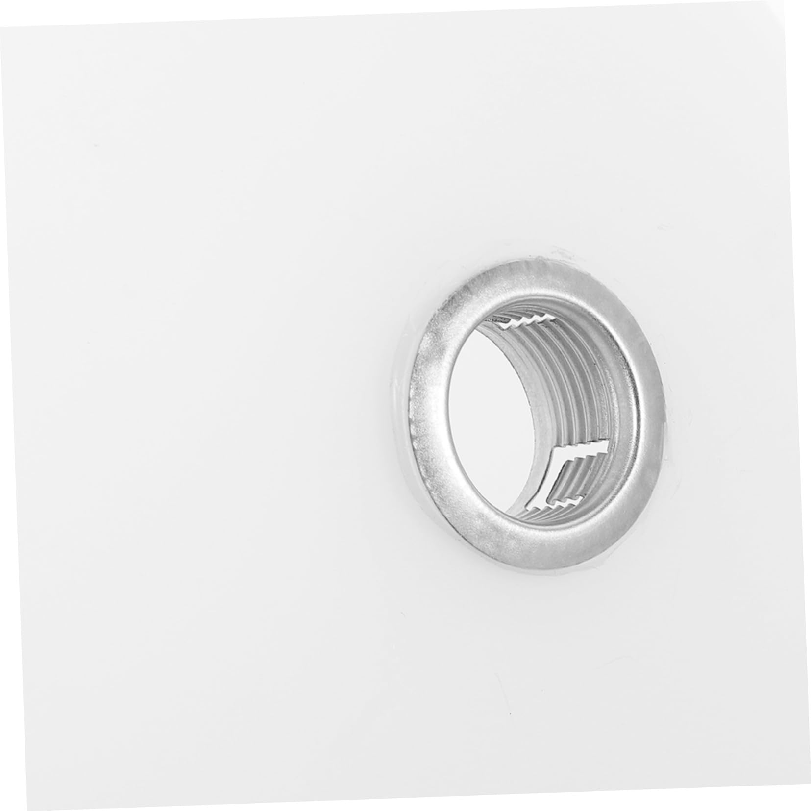 Runder Lampenschirm aus Glas mit G9-sockel, Modern Weiß