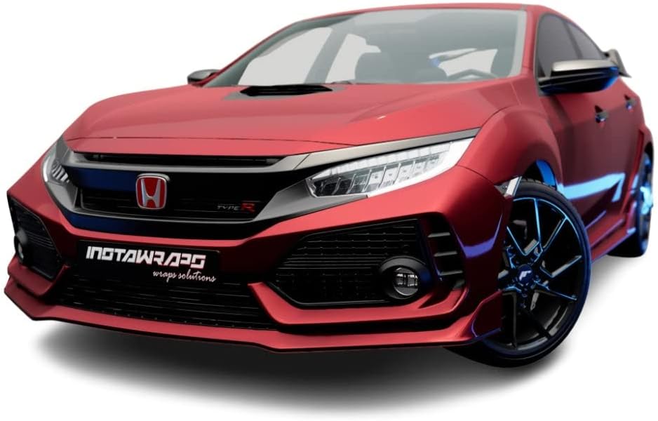 3M Car Wrap Roll 2080 Satin Vampire Red | SP273 | (Sample 3in x 5in) | Automotive Vinyl Wrap for Cars - Car Interior Wrap & Exterior