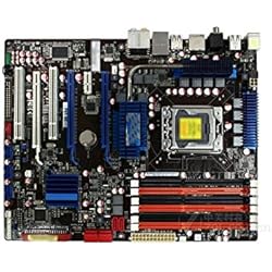 TOPOU Plato Principal Gaming ATX PLACHOACK Fit For ASUS P6T SE Placa Base X58 DDR3 LGA 1366 USB2. 0 SATA II 24GB X58 Placa Base de Escritorio de PC usada
