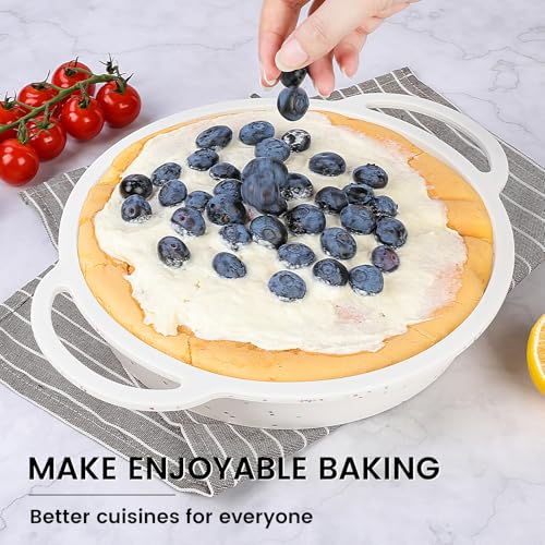 Vinino Silicone Round Cake Pan Set With Metal Reinforced Frame thumb #6