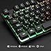 Mafiti RK101 Combo Ratón y Teclado USB , Retroiluminación Rainbow LED y...