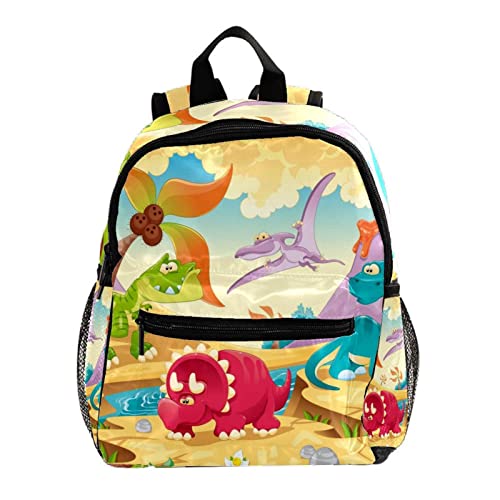 Sac à dos enfants motif dinosaure pour l'école et sorties