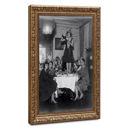 Toile The Prohibition Ended pour habiller un mur vide sans percer de gros trous 40x61