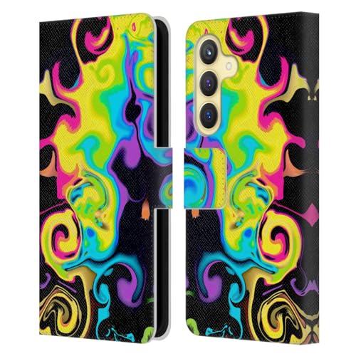 Carcasa tipo libro Samsung Galaxy S24 5G Haroulita con ranuras para tarjetas y soporte