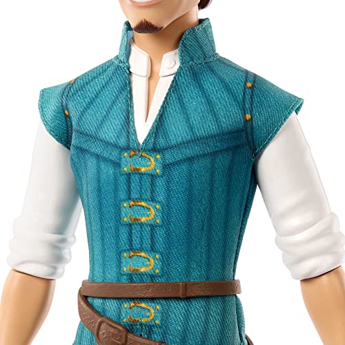 Mattel HLV98 Disney Princess Toys, Flynn Rider Fashion Doll In Signature Outfit Inspired thumb #2