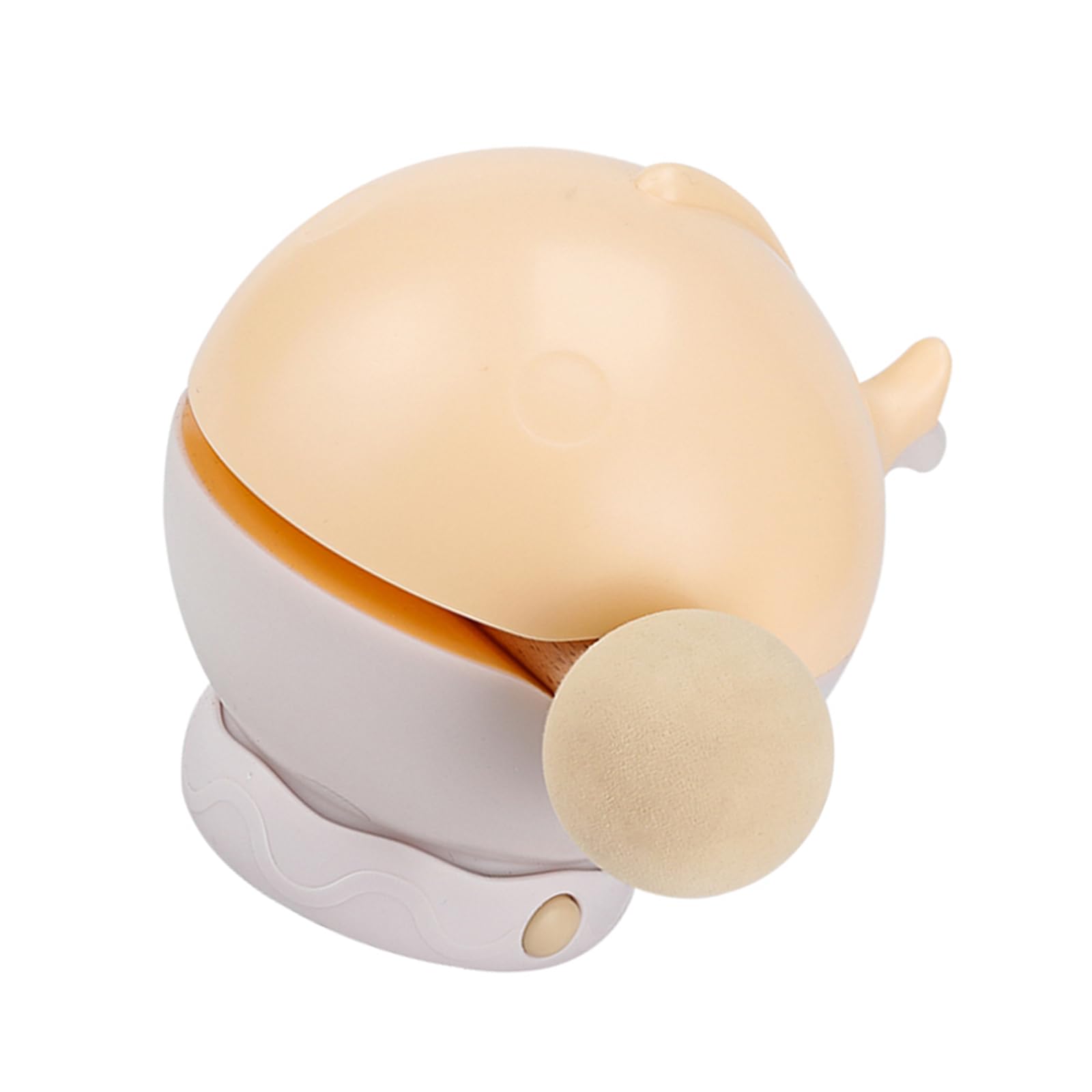 APGLSXY Rechargeable Wooden Fish Night Light Stress Relief Lamp for Kids with 3 Dimmable Levels of Ambients Lighting Rechargeable Ambients Light