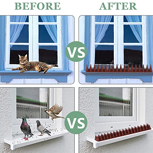 Pics à oiseaux discrets pour préserver la propreté du balcon et du jardin - 7