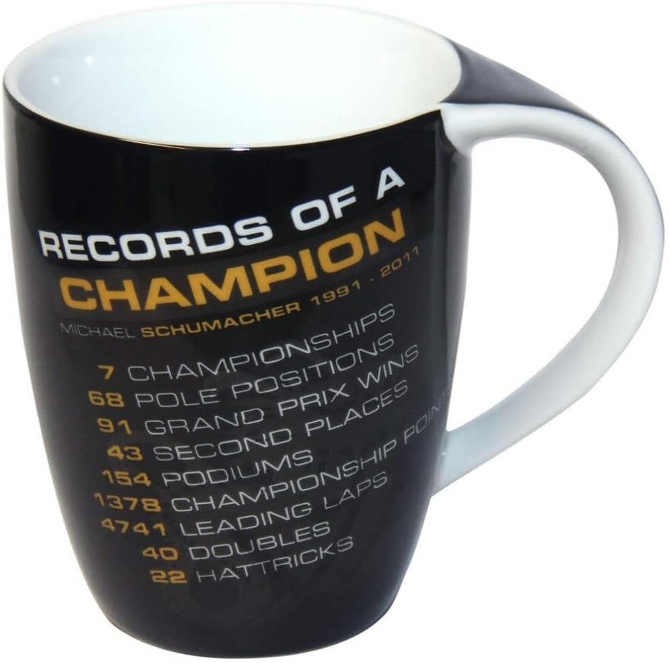Michael Schumacher Collection F1 Mug Records of a Champion