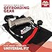 Offroading Gear 95'x3/8” Best Synthetic Winch Rope Kit | Replacement for Cable Wire | Jeep/ATV/Quad Bike/UTV | Free Snap Hook & Rubber Stopper