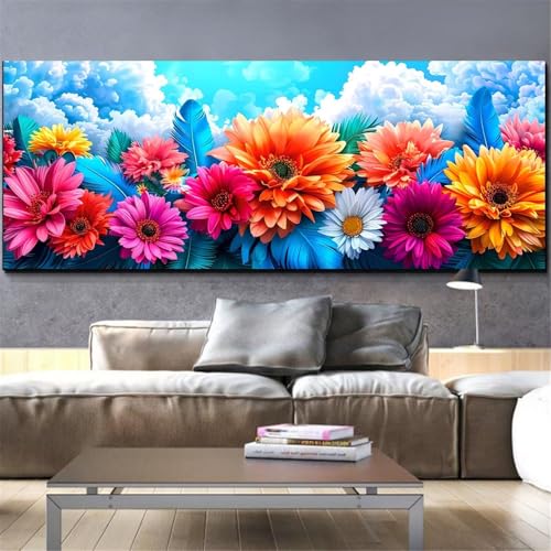 Kit complet diamond painting Mefooge en cristal strass de haute précision motif fleur L190