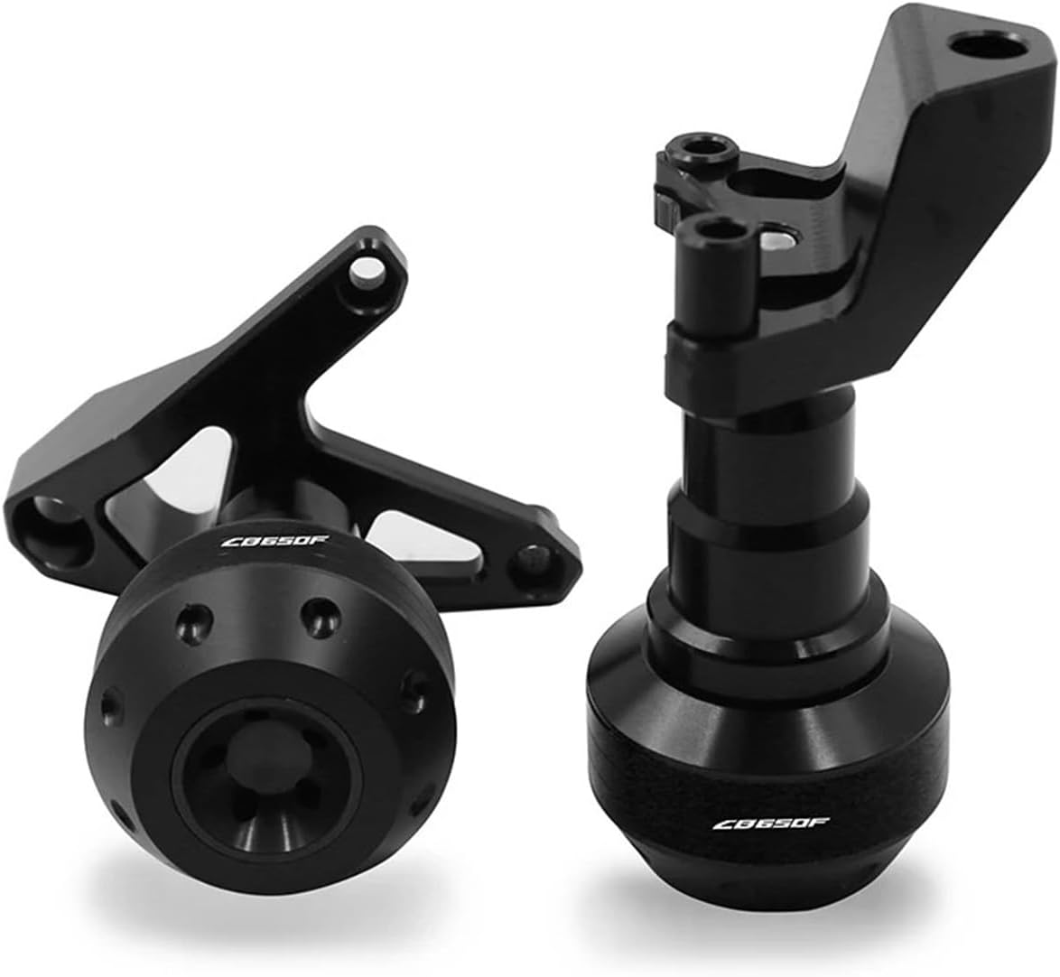 Kits For Honda CB650R CBR650R CBR650 Motorcycle Frame Slider Guard Anti-collision Pad(Black)