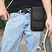 Travel Mobile Belt Carrier - Phone Pouch for Belt | Elastic Band Phone Pouch with Elastic Band, Large Capacity Travel Mobile Belt Strap with Zipper, Oxford Cloth Cell Phone Waist Carrier for Mobile