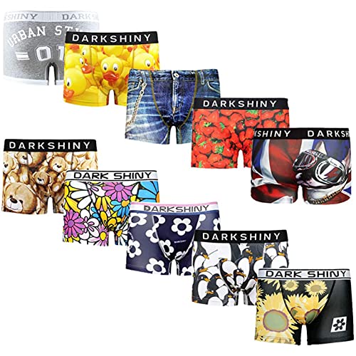 [DARK SHINY(�_�[�N�V���C�j�[)] �{�N�T�[�p���c �����Y Mystery Style �f�U�C�����C�� 3���Z�b�g (L�T�C�Y)