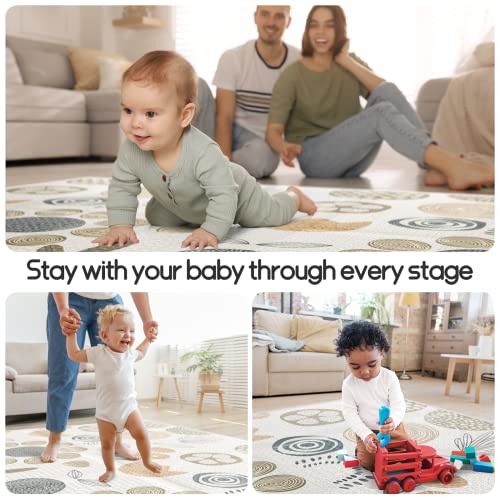 Mloong Baby Play Mat For Floor,59X71X0.4Inch Playmat For Baby With Carry Bag, Foldable Play Mat,Kids Foam Play Mat,Waterproof Carlwing Mat For Baby,Large Infant Playmat,Indoor&Outdoor Playing Mat #TOP5