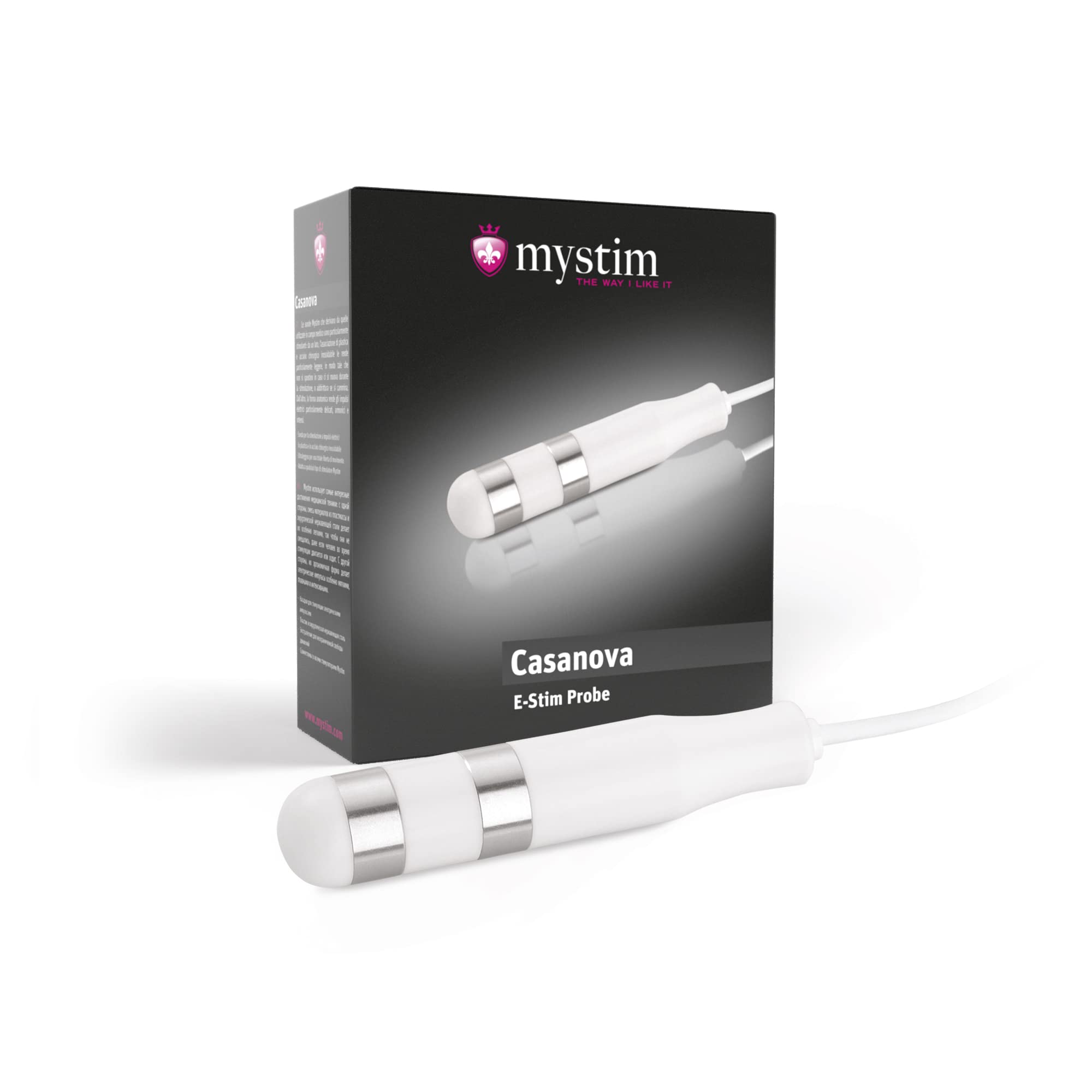 Mystim Casanova E-Stim Anal and Vaginal Probe
