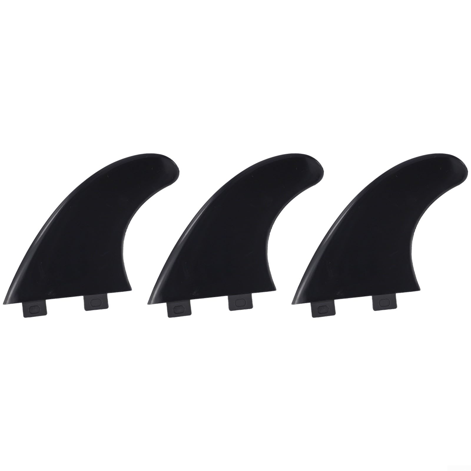 3 ailerons de queue de planche de surf compatibles avec le système de propulseur FCS pour G5, construit en fibre de verre de nylon pour une expérience de conduite flexible et stable