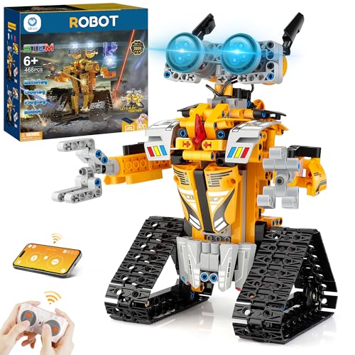 Sillbird Robot Building Kit with Remote Control STEM Gifts for Bo...