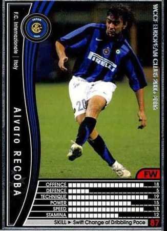 WCCF 白黒 Amazon.co.jp: 【シングルカード】WCCF アルバロ・レコバ（黒） 208