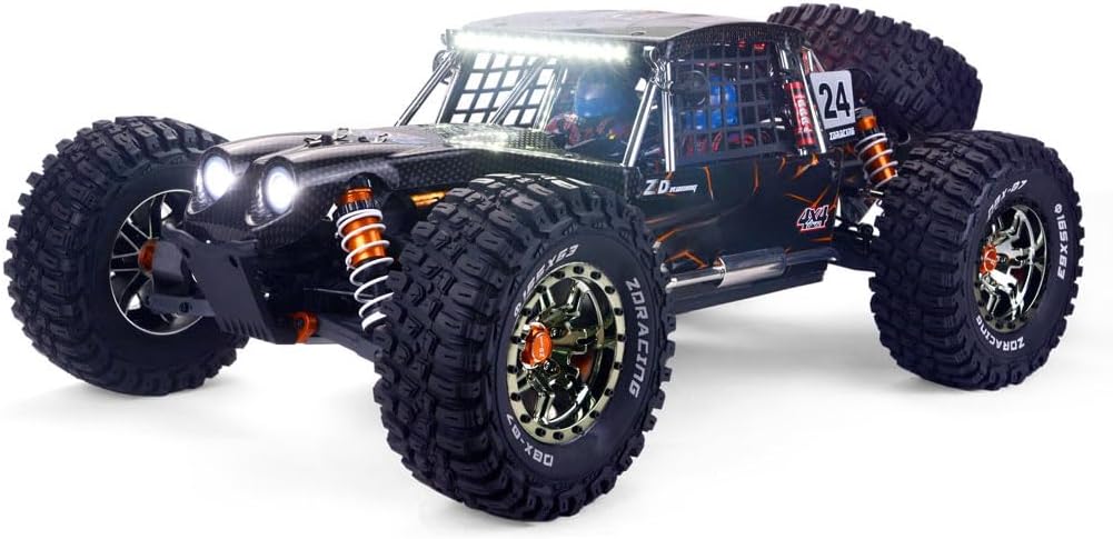 TOUCAN RC HOBBY 1/7 Racing DBX07 4WD RC Desert Buggy Electric Remote Control Off Road Car 80KM/H High Speed 4082 Brushless Motor Wheelie Bar