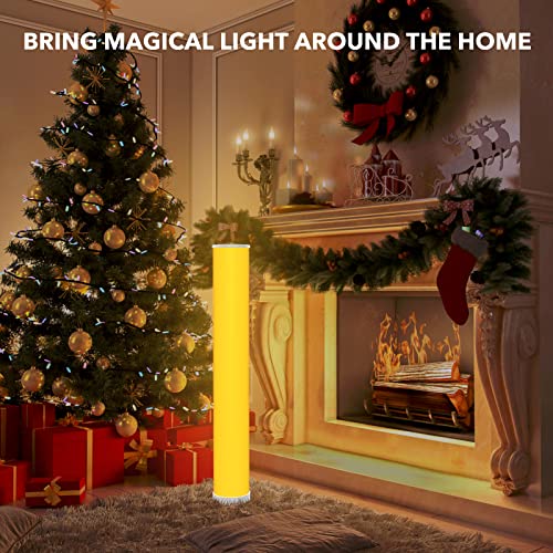 Nehcovbo 2 Pack Corner Floor Lamp，Led Floor Lamp With Smart App, Button Control, Music Sync,Modern Floor Lamp Color Changing Floor Lamp For Bedroom,Living Room, Gaming Room Decor #TOP7