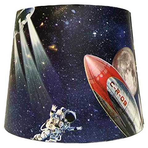 Space Adventure Lampshade for Kids' Rooms Cover