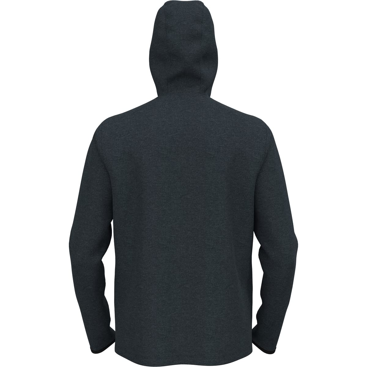 Odlo Laufshirt Herren Langarm Active 365 Knit Hoody I Sport Shirt Männer I Sport Oberteil I Midlayer I Fitness Shirt