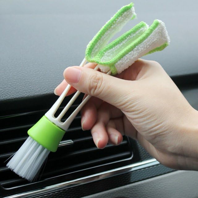 Plutofit Mini Duster for Car Air Vent, Automotive Air Conditioner Cleaner and Brush, Dust Collector Cleaning Cloth Tool for Keyboard Window Leaves Blinds Shutter Glasses Fan (B0CR13X9RK) Amazon Price History, Amazon Price Tracker