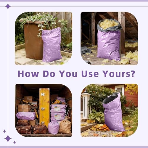 Image of Fuxury 250 Pack 24x36 inch Extra Large Poly Mailers Bulk,Heavy Duty XXL Mailing Envelopes for Clothing,Strong Adhesive Self Seal Big Poly Shipping Bags for Postage Return Books Small Business(Purple)