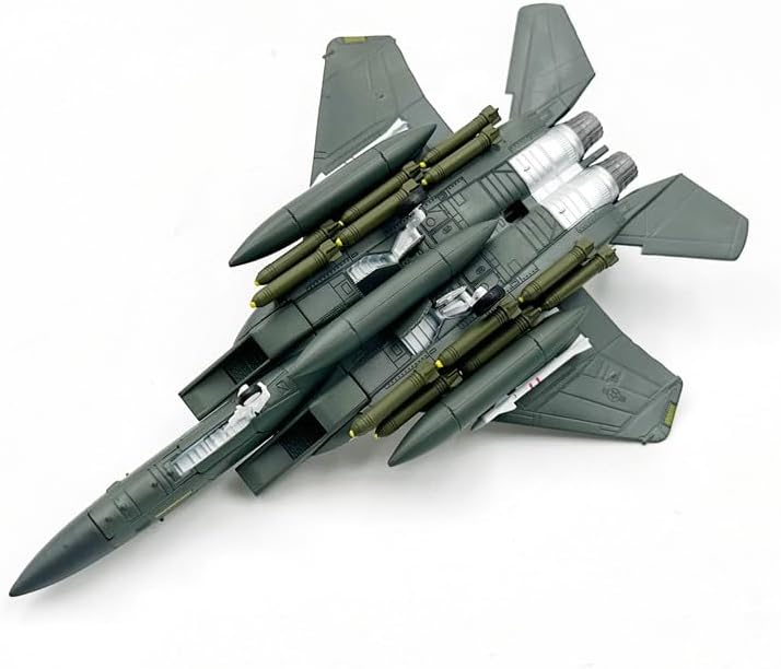 1:100 Us Military F-15E Fighter Jet Model, Gulf War Mig24 Killer, Alloy Airplane, Metal Diecast Aircraft, Simulation Model, Home Decor.