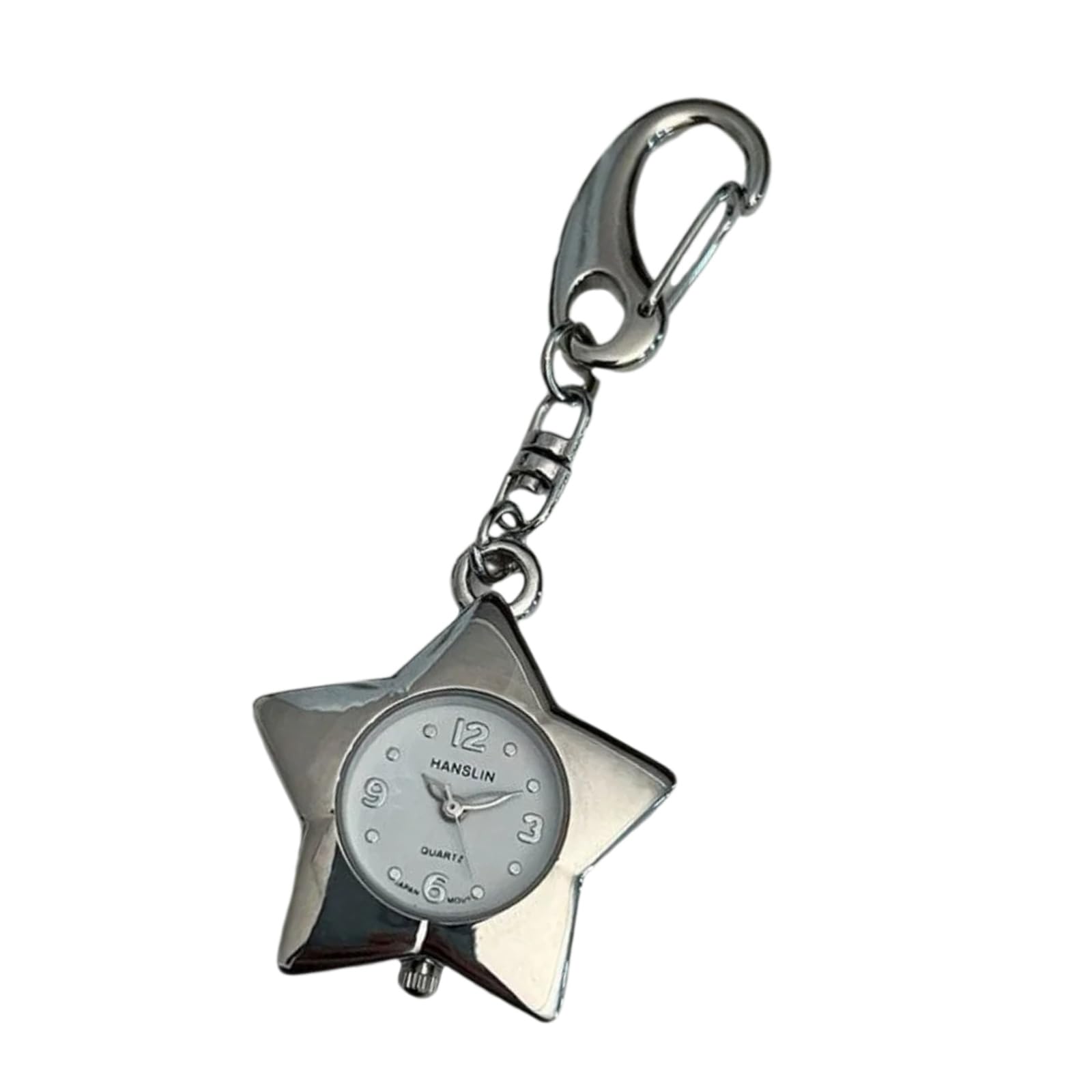Geavonyg Stylish Star Charm Keychain For Watches And Bags Sturdy Alloy Jewelry Accessory Portable Designs Minimalists Star Charm For Bags
