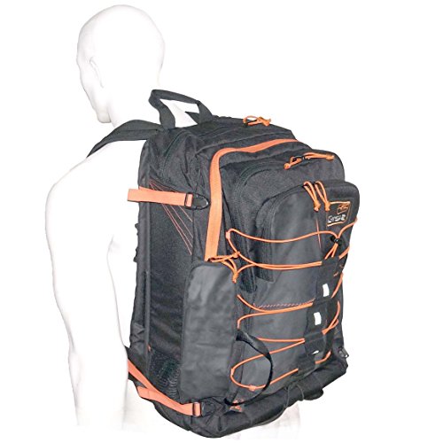 Gyst Bp1-15 Backpack, Black/Orange #TOP6