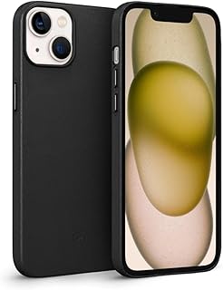 Gshield capa case capinha couro dual preta para (iphone 15)