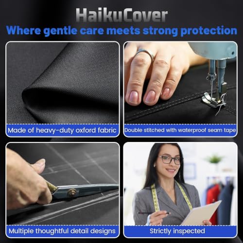 Generator Cover 30x30x26 inch ,600D Heavy Duty Generator Covers Waterproof with Secure Windproof Buckle-for Most Generators 5500-15000 Watt by HaikuCover - Used condition - Image 9
