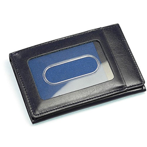 革職人 Secondary (セカンダリー) パスケース 二つ折り 小銭入れ付き 本革 多ポケット パスケース PR005 NV (ネイビー)