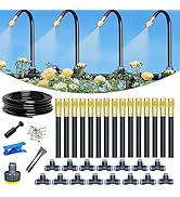 360 Curved Garden Automatic Irrigation System, Bendable Drip Irrigation Kit Automatic Irrigation ...