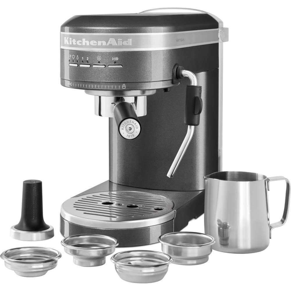 KitchenAid MACHINE À ESPRESSO - ARTISAN - GRIS ÉTAIN 5KES6503EMS