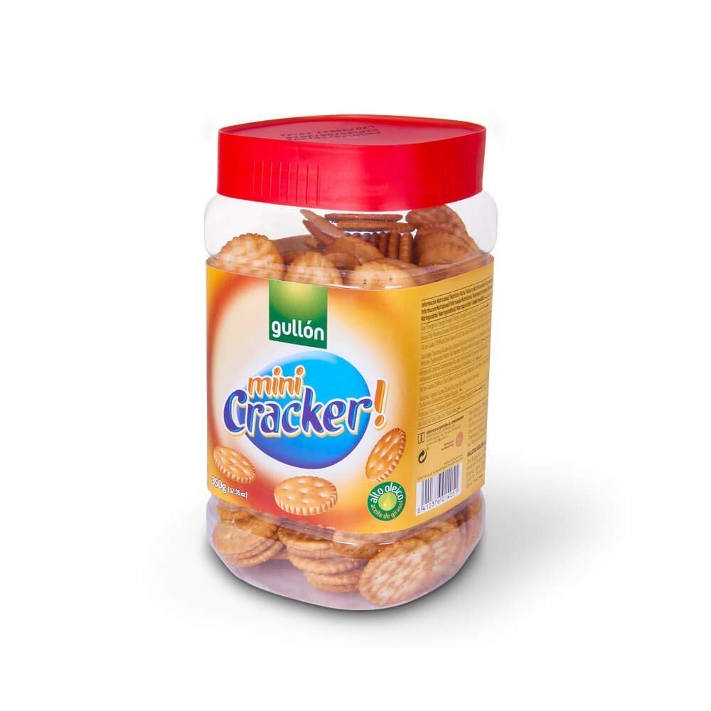 Gullón Galletas Saladas Mini 350G - [PACK de 12] Total: 4,2 kg