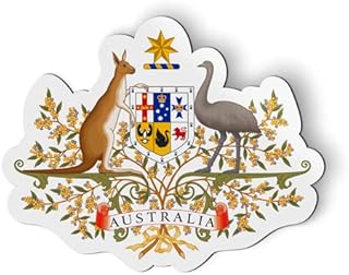 Australia Australian Coat of Arms - Flexible Magnet - Car Fridge Locker - 5"