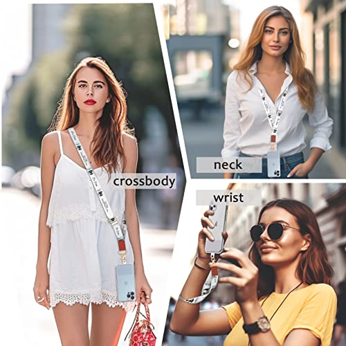 Phone Lanyard Wrist Strap Crossbody, Black Cat Cell Phone Lanyard For Around The Neck Wristlet Phone Strap Compatible With Most Smartphones, Funny Neck Lanyard For Keys Iphone Case Id Badges #TOP1