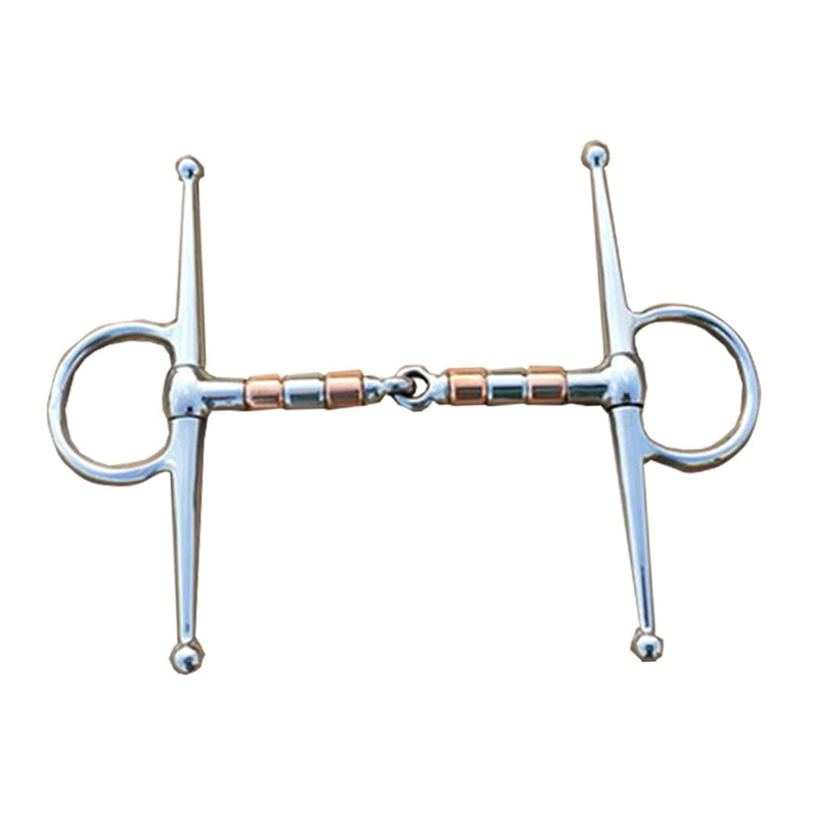 Fenteer Broca de Caballo, Broca de Brida, Anillos Sueltos de Rendimiento, Broca de Boca de Caballo, Broca de Filete