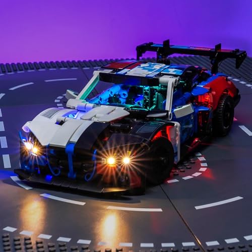 Luces LED Lego BMW M4 GT3 Evo 42226 con cables invisibles 2