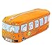 Produktbild Qiuday Single School Federmäppchen Federtasche Grosse Kapazität Mäppchen Bleistift Cases Für Jungen und Mädchen Teenager Groß Große Briefpapier Pouch Stifte Etui Mäppchen, Kreative Auto (Orange, A)