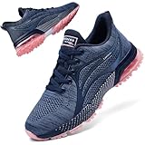 ZOOMCO Womens Running Shoes Non Slip Tennis Walking Shoe Women Mesh Cushion Sneakers for Gym Workout Sports