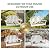 Solution4Patio White Swing Bird Feeder, Squirrel-Proof Metal Mesh Tray with Bench Design, High-Capacity Rust-Resistant Hanging Bird Feeder for Porch & Yard Décor – Easy Fill & Clean